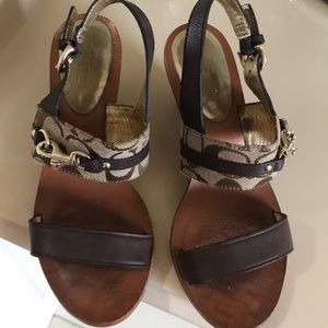 Coach sandals